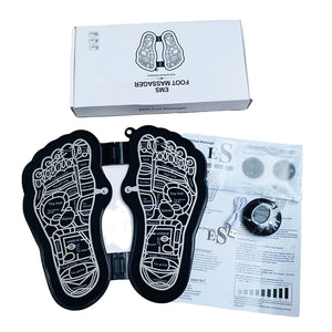 EMS Massage Electric Foot Massager Pad Fisioterapia Electrodos Estimulador Physiotherapy Massageador Healthcare Masajeador Saude