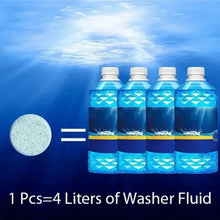 Load image into Gallery viewer, ISGTDRM Solid Cleaner Car Windscreen Cleaner Effervescent Tablet Auto Wiper Glass Solid Cleaning Concentrated Tablets Detergent
