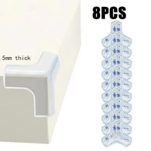 Load image into Gallery viewer, Transparent Baby Safety Strip with Double-Sided Tape for Furniture
