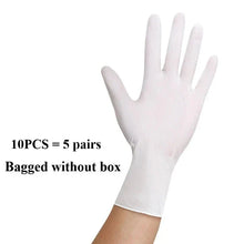 Load image into Gallery viewer, White Nitrile Disposable Gloves – Powder-Free, Latex-Free Household Use
