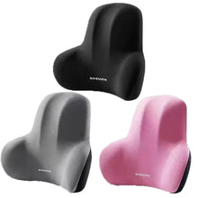 Load image into Gallery viewer, Memory Foam Lumbar Back Cushion for Car, Office &amp; Gaming Chairs

