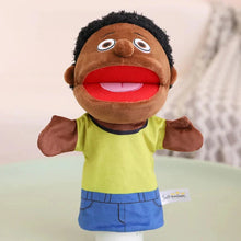 Load image into Gallery viewer, 28-33cm Kids Plush Finger &amp; Hand Puppet Popular Activity Boy Girl Role Play Bedtime Story Props Family Role Playing Toys Doll

