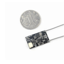 Load image into Gallery viewer, 1.7g HappyModel Fli14+ 2.4G 14CH FLYSKY AFHDS 2A IBUS RSSI Mini Receiver for Betaflight FLYSKY I6 I6X I6S Micro FPV Drones
