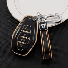 Load image into Gallery viewer, Soft TPU Car Remote Key Case Cover Shell Holder Auto Keychain For Chery Jetour X70 X90 X95 Plus Protector Accessories
