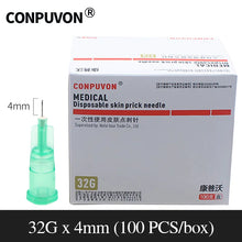 Load image into Gallery viewer, 34G Medical Disposable Small Needle 1.2/1.5/4mm Hand Needle Ultra-fine Beauty Single Head Small Needle
