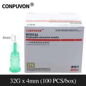 34G Medical Disposable Small Needle 1.2/1.5/4mm Hand Needle Ultra-fine Beauty Single Head Small Needle