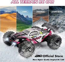 Load image into Gallery viewer, 4WD RC Off-Road Car - 1:16 High-Speed Brushless Truck, 50-80KM/H, 4x4 Drift Racing Toy for Kids &amp; Adults
