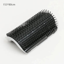Load image into Gallery viewer, Cat Massage Brush &amp; Hair Remover – Self-Grooming Wall Corner Comb for Cats | Detachable, Easy-Clean Pet Massage Tool
