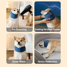 Load image into Gallery viewer, Dog Grooming Earmuffs – Soft, Warm, Noise-Proof Pet Ear Cover Hat
