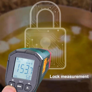 UNI-T UT306S UT306C Digital Thermometer Non Contact Household Industrial Infrared Laser Temperature Tester Meter Gun -50℃-500℃