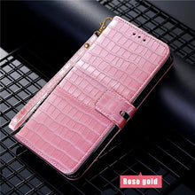 Load image into Gallery viewer, Luxury Pattern Flip Case For iPhone 13 12 Mini 11 Pro Leather Holder Card Stand Wallet Cover Protection Anti Radiation Wallet Phone Case For iPhone
