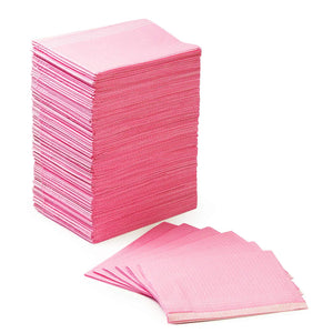 20Pcs Disposable Nail Art Table Towel 13"x18" - 3 Ply Tattoo Bib Sheet for Patients Dentist or Medical Tray Cover and Nail Table