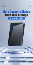 Load image into Gallery viewer, Eaget Portable External Hard Drive 1TB 5TB HDD 2.5 inch 5Gbps External Hard Disk Memory Compatible for PC Mac Desktop MacBook
