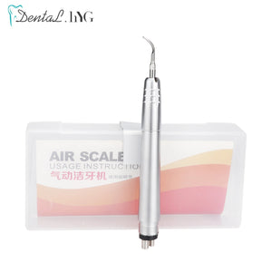 Dental Ultrasonic Air Scaler 2Holes/4 Holes Handpiece 3 Tips Air Scaling Polishin Tools Teeth Whitening Cleaner