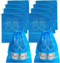 Load image into Gallery viewer, 5PCS Travel Shoe Storage Bags – Waterproof Non-Woven Large Capacity
