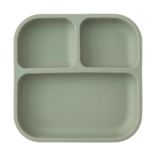 Load image into Gallery viewer, BPA Free Silicone Divided Suction Baby Plate
