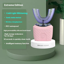 Load image into Gallery viewer, Electric U-Shaped Toothbrush for Adults - Soft-Bristles Teeth Whitening Kit, Oral Care with Auto-Timing &amp; 360° Gum Protection
