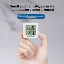 Load image into Gallery viewer, Mini LCD Digital Thermometer Hygrometer Electronic Humidity Temperature Measuring Air Comfort Indicator Thermometer Sensor
