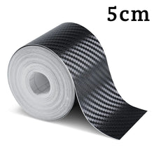 Load image into Gallery viewer, 1-10m Nano Carbon Fiber Car 3D Tape Sticker Door Mirror Paste Protector Strip DIY Protection Protective Film Waterproof Adhesive
