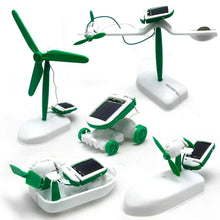 Load image into Gallery viewer, 6-in-1 Solar Robot Kit – DIY Educational Science Toy for Kids | Build Car, Ship, Windmill, Fan &amp; More
