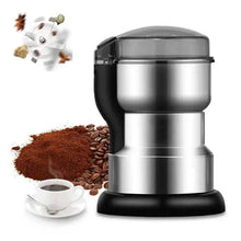 Load image into Gallery viewer, 400W Stainless Electric Grinder Baby Food Pulverizer Coffee Beans Mill Grinder  Fast Grinding Multifunction Smash Machine
