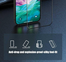 Load image into Gallery viewer, 4Pcs Full Cover Protective Glass For iPhone 14 11 12 13 Pro Max Screen Protector For iPhone X XR Xs Max Tempered Glass Film 9H Tempered Glass Film Case-Friendly Screen Protector For iPhone
