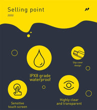 Load image into Gallery viewer, Unique Soft Waterproof Phone Case 7.2inch IPX8 Waterproof Phone Bag For iPhone 13  Waterproof Pouch Diving Surfing Phone Bag Case Cover Adjustable Rope Phone Case
