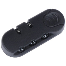 Load image into Gallery viewer, 3 Digit Combination Padlock Accessories For Bags Lock Luggage Suitcase Travel Bag Code Lock Black Combination Lock (No nails)
