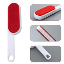 Load image into Gallery viewer, Pet Hair Remover Lint Rollers Brushes Clothes Hairball Remover Brush Dust Sticky Cleaner Fur Clean Pet Hair Tools  Reusable Pet Hair Remover with Self-Cleaning Base Pet Hair Double Sided Brush
