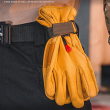 Load image into Gallery viewer, Multi-purpose Nylon Gloves Hook Work Gloves Safety Clip Outdoor Tactical Climbing Rope Camping Hanging Buck Outdoor Camping
