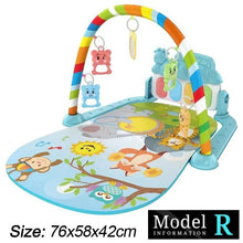Load image into Gallery viewer, Baby Fitness Play Gym with Music &amp; Piano Mat
