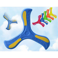 Load image into Gallery viewer, Soft Three-Leaf Boomerang Toy for Kids &amp; Adults – Safe Outdoor Flying Game
