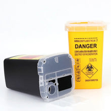 Load image into Gallery viewer, 1L Tattoo Medical Plastic Sharps Container Knife Blade Case  Needle Disposal Tips Accessories Waste Box
