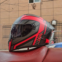 Load image into Gallery viewer, Full Face Racing Helmets Winter Warm Double Visor Motorcycle Helmet Motorbike Sports helmet LVS-701
