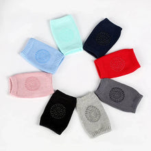 Load image into Gallery viewer, Baby Knee Pads Non-Slip Crawling Leg Warmers for Infants &amp; Toddlers 0–2 Years Cotton Safety Protector
