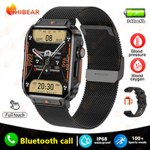 Load image into Gallery viewer, 2024 New 1.95 Outdoor Military Man Smart Watch Men Bluetooth Call Smartwatch Men For Android IOS IP68 Waterproof Ftiness Watches
