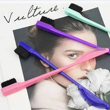Load image into Gallery viewer, 3-in-1 Baby Hair Edge Brush Comb for Hair Care and Salon Styling
