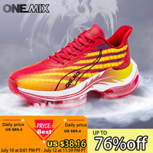 Load image into Gallery viewer, ONEMIX 2023 New Men Air Running Shoes for  Super Light Cushion Adult Shoes Breathable Outdoor Sneakers Male Athletic Trainer
