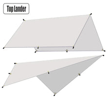 Load image into Gallery viewer, Ultralight Waterproof Tarp Tent – Large Sun Shelter Awning for Camping, Beach &amp; Outdoor Adventures
