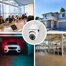 Load image into Gallery viewer, Ease Life APP Wireless 1080P HD Indoor/Outdoor WiFi Security Camera, Color Night Vision, 2-Way Audio, 360° Black Y108
