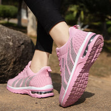 Load image into Gallery viewer, New Running Shoes Ladies Breathable Sneakers Summer Light Mesh Air Cushion Women&#39;s Sports Shoes Outdoor Lace Up Training Shoes
