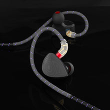 Load image into Gallery viewer, CVJ Night Elf Dual-Channel 3 Dynamic Driver In-Ear Wired HIFI Headphones High-Quality Earbuds with Microphone 3.5mm
