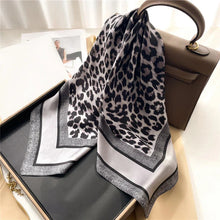 Load image into Gallery viewer, Luxury Silk-Feel Square Scarf – Satin Shawl, Hijab, Hair Wrap for Women
