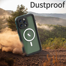 Load image into Gallery viewer, Waterproof Case For iPhone 14 Pro Max 14 Pro iPhone 13 Pro Max Protector Full Body Protective Dustproof Magnetic Phone Case Waterproof 360 Degree All-Round Protection with Built-in Screen Protector Outdoor Transparent  Shockproof Case
