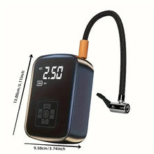 Load image into Gallery viewer, LEIBOO Wireless Car Air Compressor Air Pump Electric Tire Inflator Pump for Motorcycle Bicycle AUTO Tyre with Digital Display
