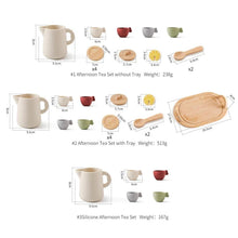 Load image into Gallery viewer, Wooden Montessori Teapot Tea Set – Pretend Play Toy
