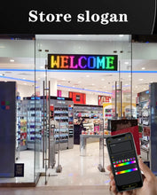 Load image into Gallery viewer, RGB Bluetooth Panel Lamp LED Matrix Pixel Lights Pattern Graffiti Scrolling Text Animation Display Car Shop Reminder Night Light
