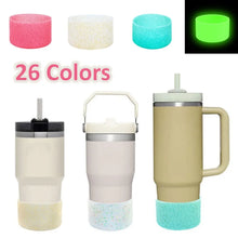 Load image into Gallery viewer, Bling Silicone Cover For Stanley Quencher Adventure 40oz Tumbler For Stanley Ice Flow 20oz 30oz Protective Bottle Boot Sleeve
