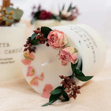 Load image into Gallery viewer, 10cm Soy Wax Scented Candle Romantic Pillar Candle Home Fragrance Decor Wedding Holiday Gift Body Relax Stress Relief Candles
