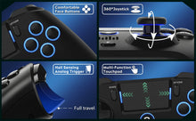 Load image into Gallery viewer, Original QRD Spark N5 Wireless Controller for PS5 PS4 PS3 IOS Android PC Hall 9-color LED lights Vibration effect PS4 Gamepad

